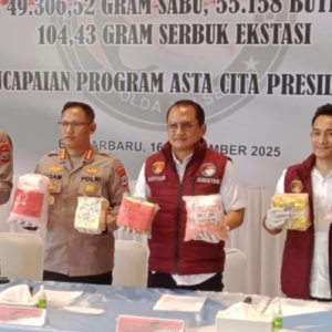 PENGUNGKAPAN JARINGAN NARKOBA INTERNASIONAL