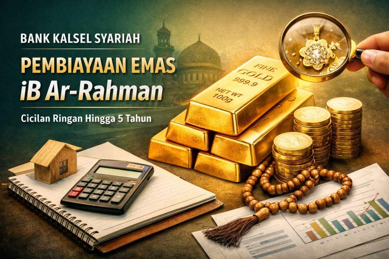 Bank Kalsel Syariah Tawarkan Pembiayaan Emas iB Ar-Rahman